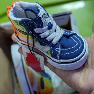 Vans Kids' Rainbow High-Top Sneakers